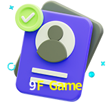 Tornar-se um membro do 9F Game é muito simples